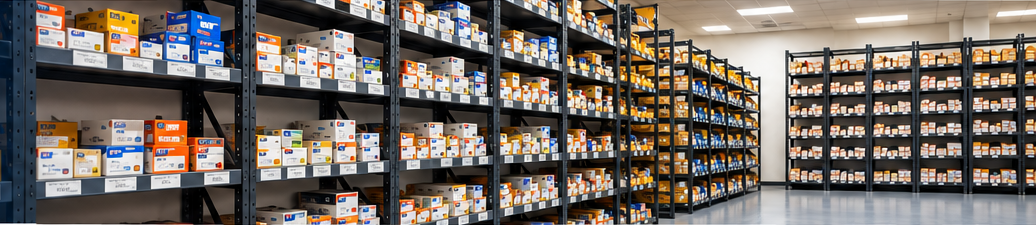 Industrial warehouse inventory